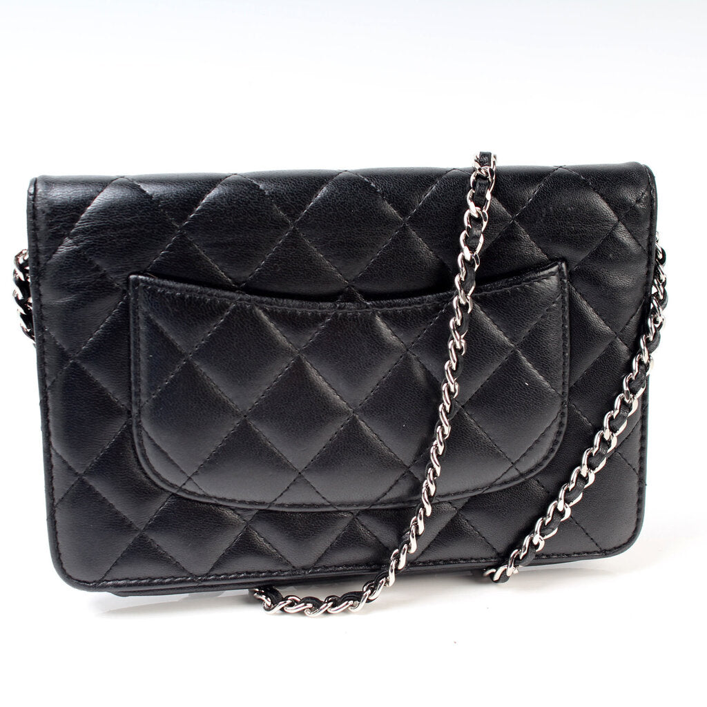 Chanel WOC Classic Quilted Lambskin 14M Clutch Bag