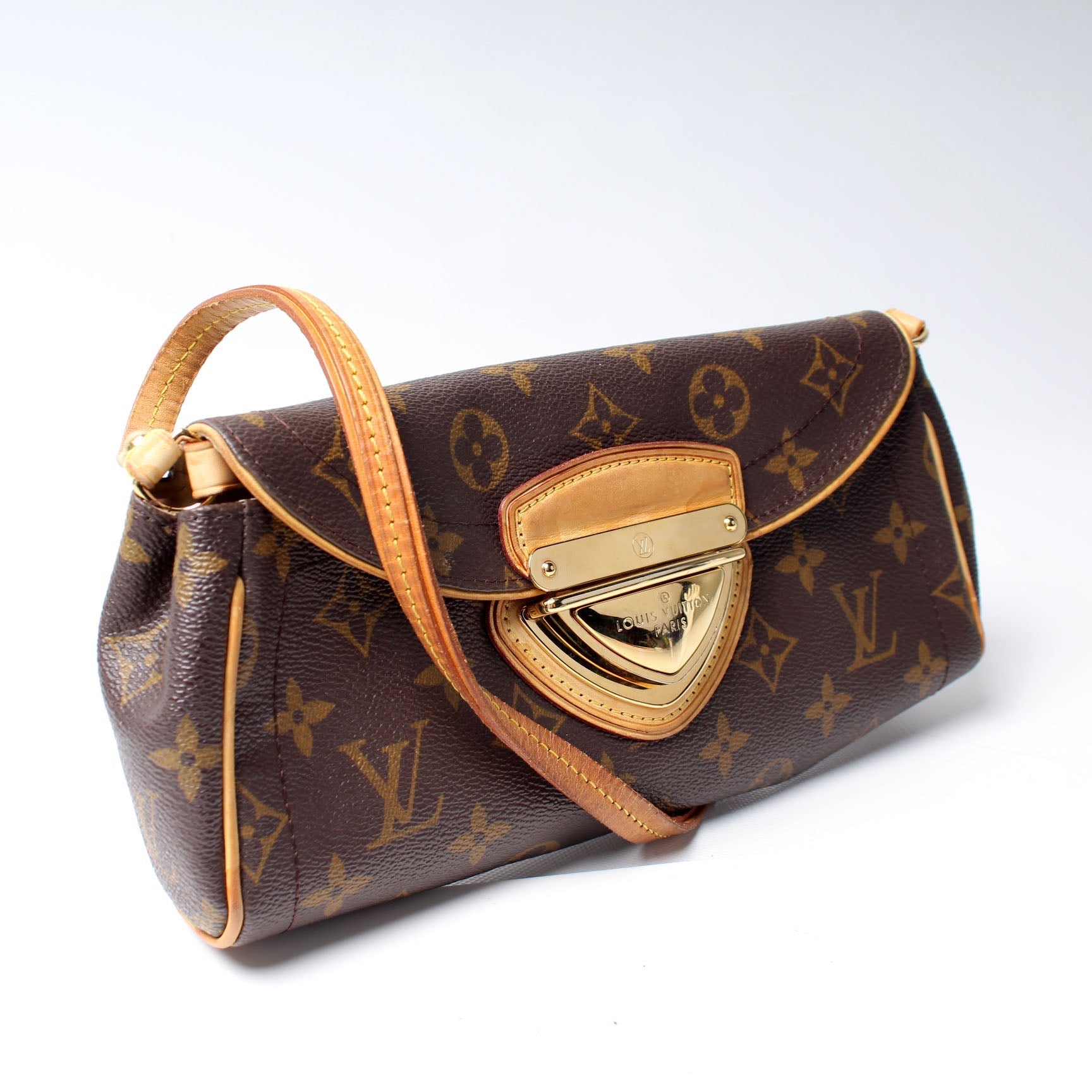 Louis Vuitton Beverly Monogram Clutch Bag Monogram 1