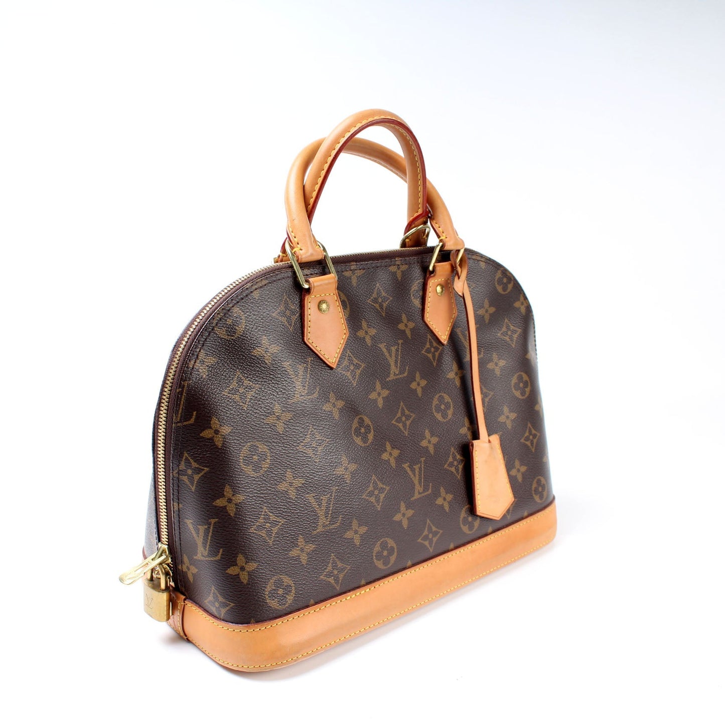 Louis Vuitton Alma PM Newer Monogram Handbag