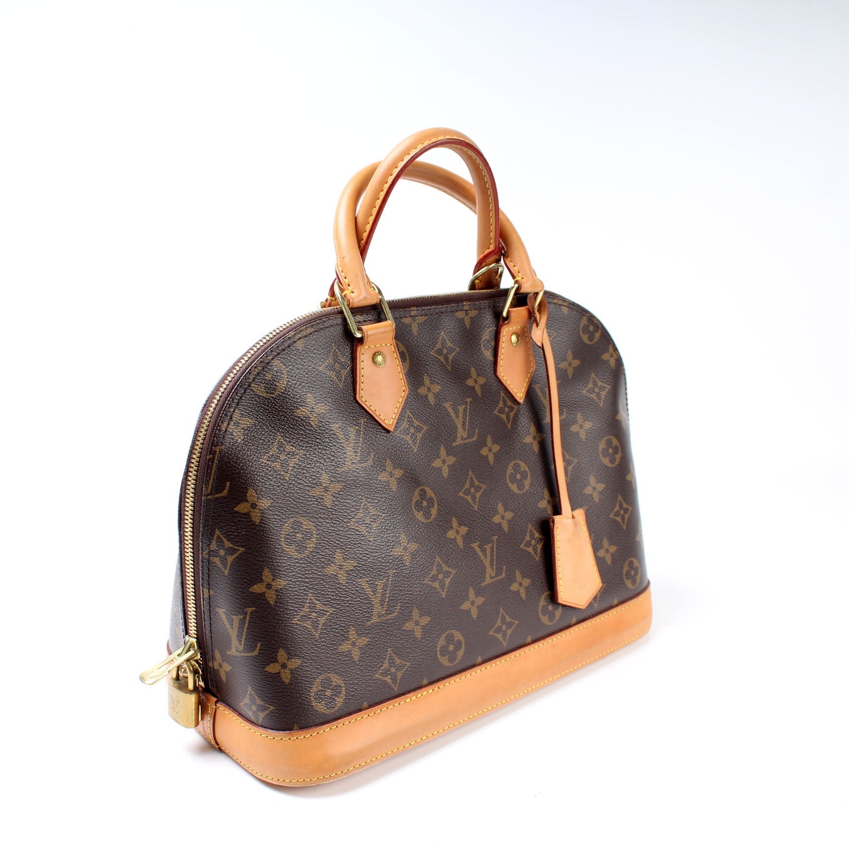 Louis Vuitton Alma PM Newer Monogram Handbag