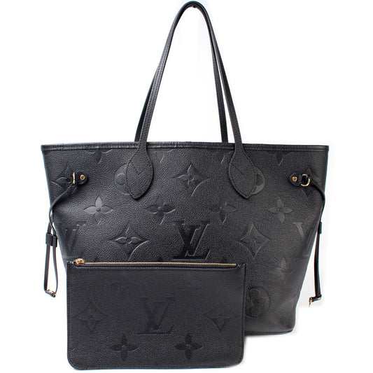 Louis Vuitton Neverfull MM Giant Empreinte Tote Bag