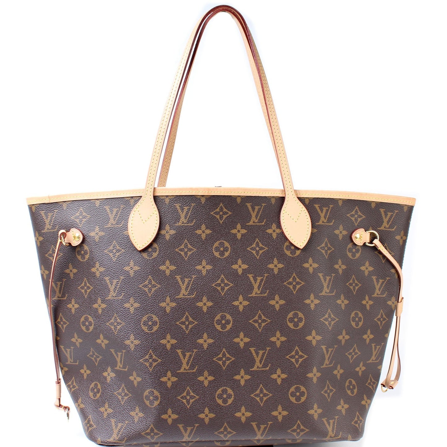 Louis Vuitton Neverfull MM Monogram Tote Bag Monogram 123
