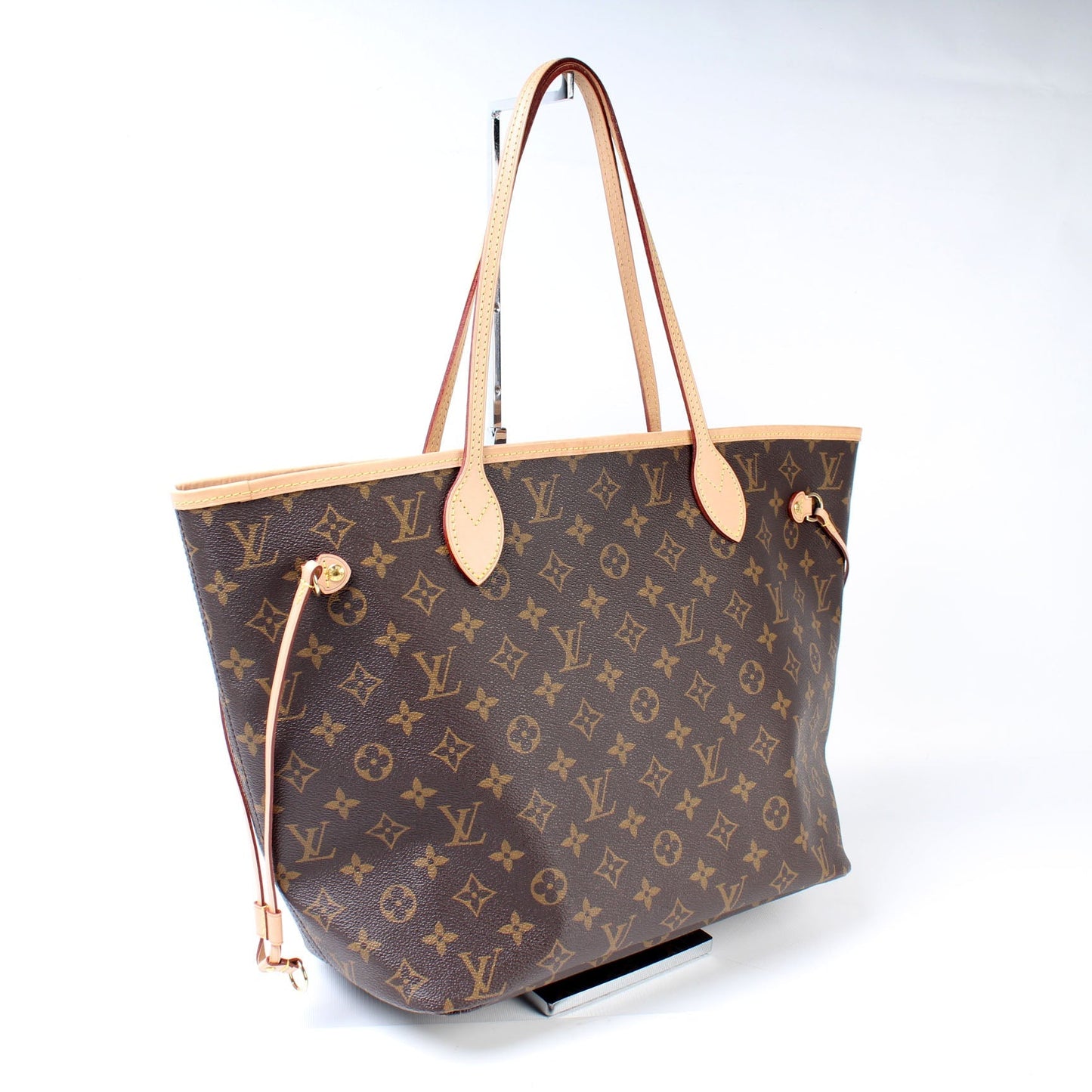 Louis Vuitton Neverfull MM Monogram Tote Bag Monogram 123