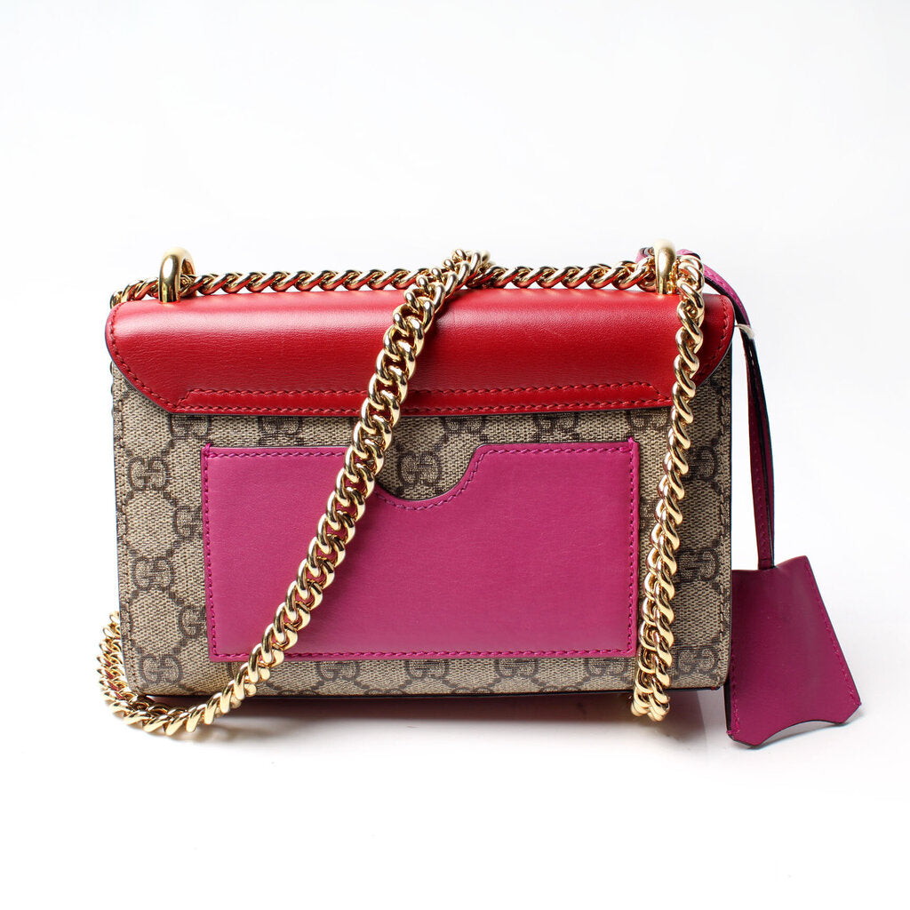 Gucci Padlock GG Supreme Travel Bag