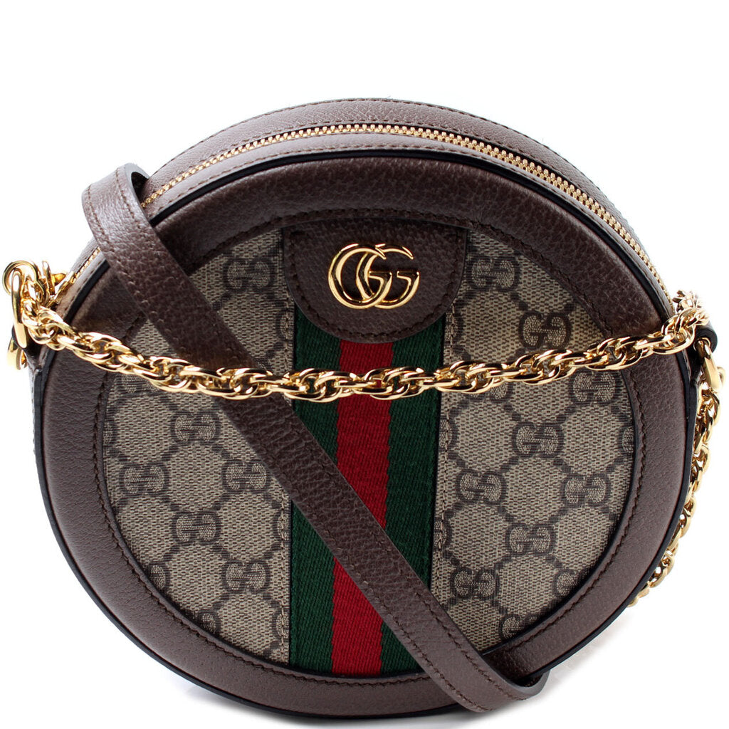 Gucci Ophidia GG Round Small Crossbody Bag