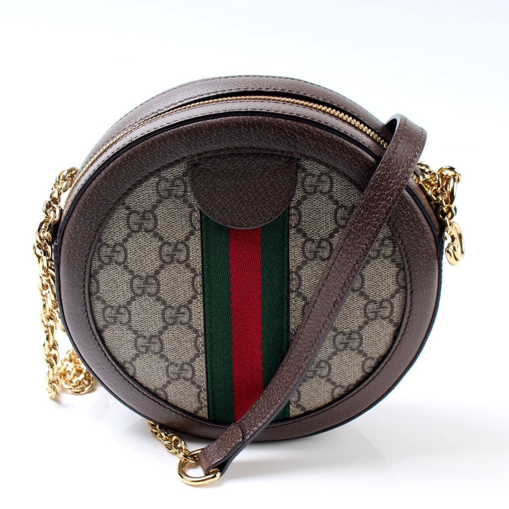 Gucci Ophidia GG Round Small Crossbody Bag