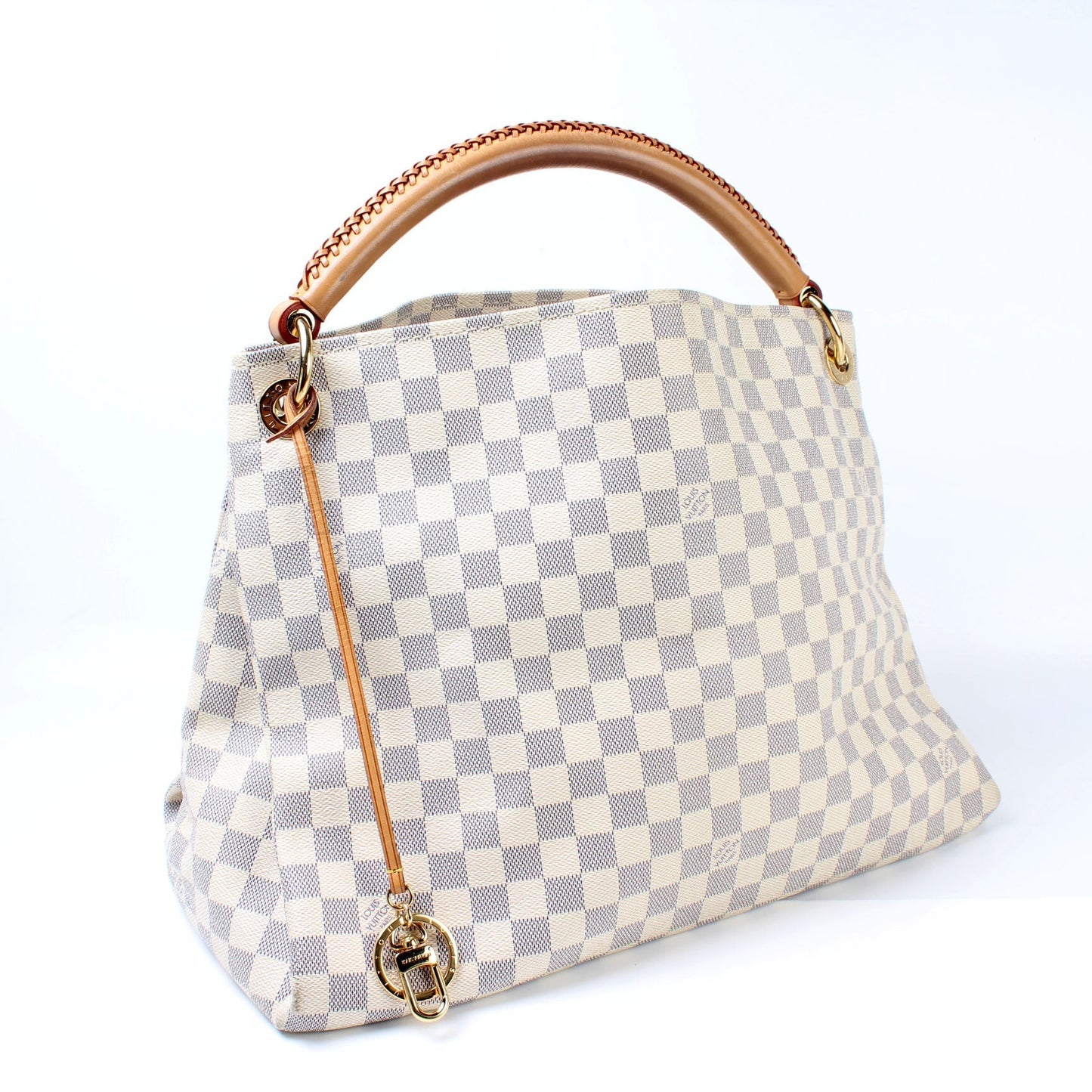Louis Vuitton Artsy MM Azur Damier Handbag Azur 10