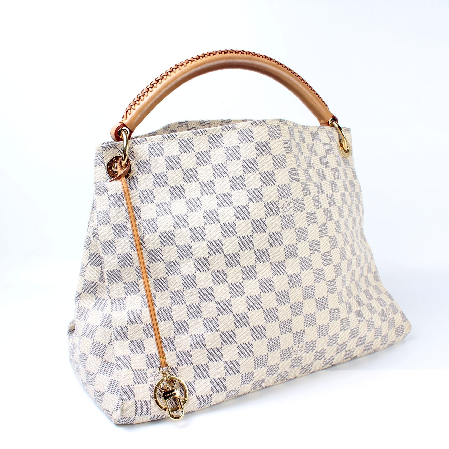 Louis Vuitton Artsy MM Azur Damier Handbag Azur 10