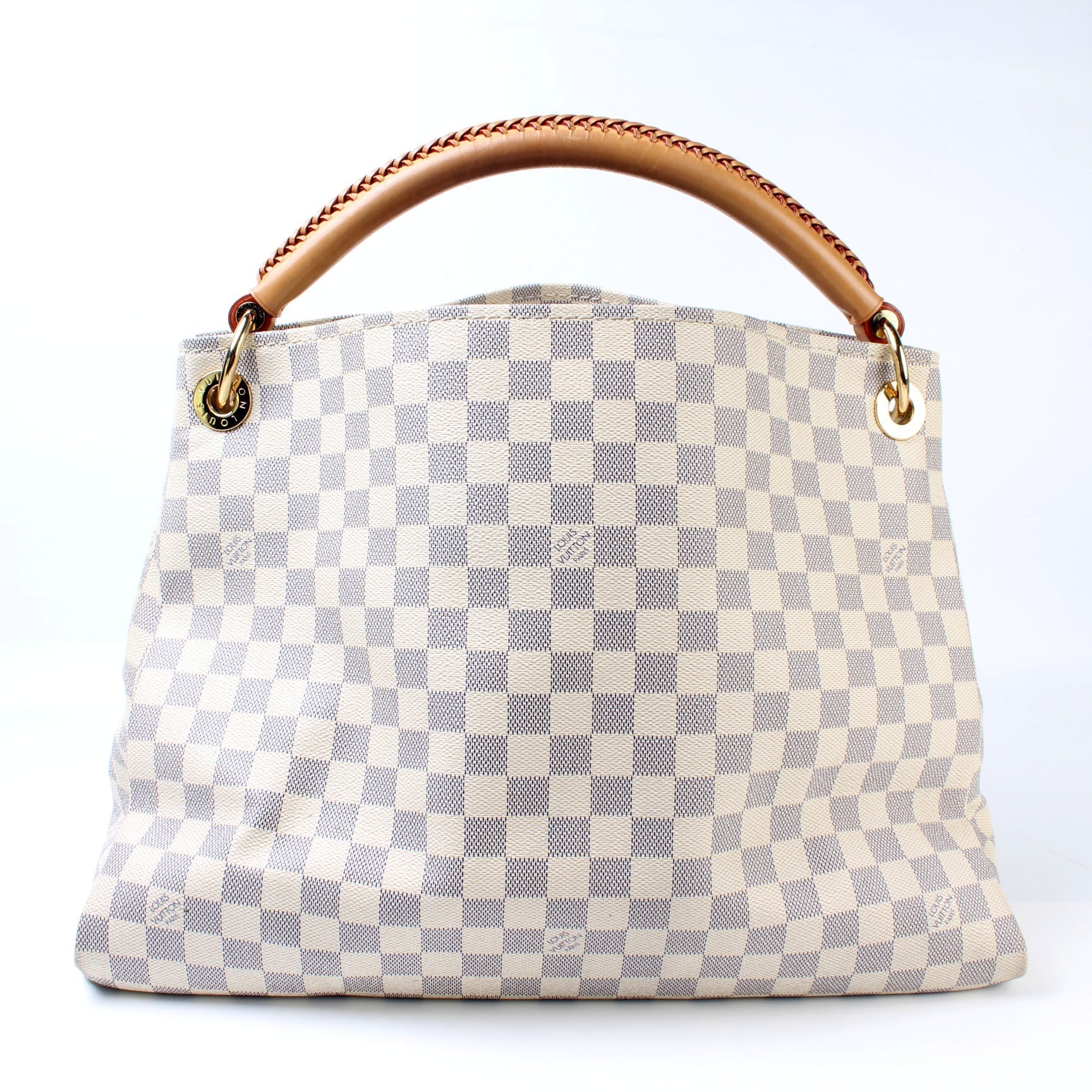 Louis Vuitton Artsy MM Azur Damier Handbag Azur 10