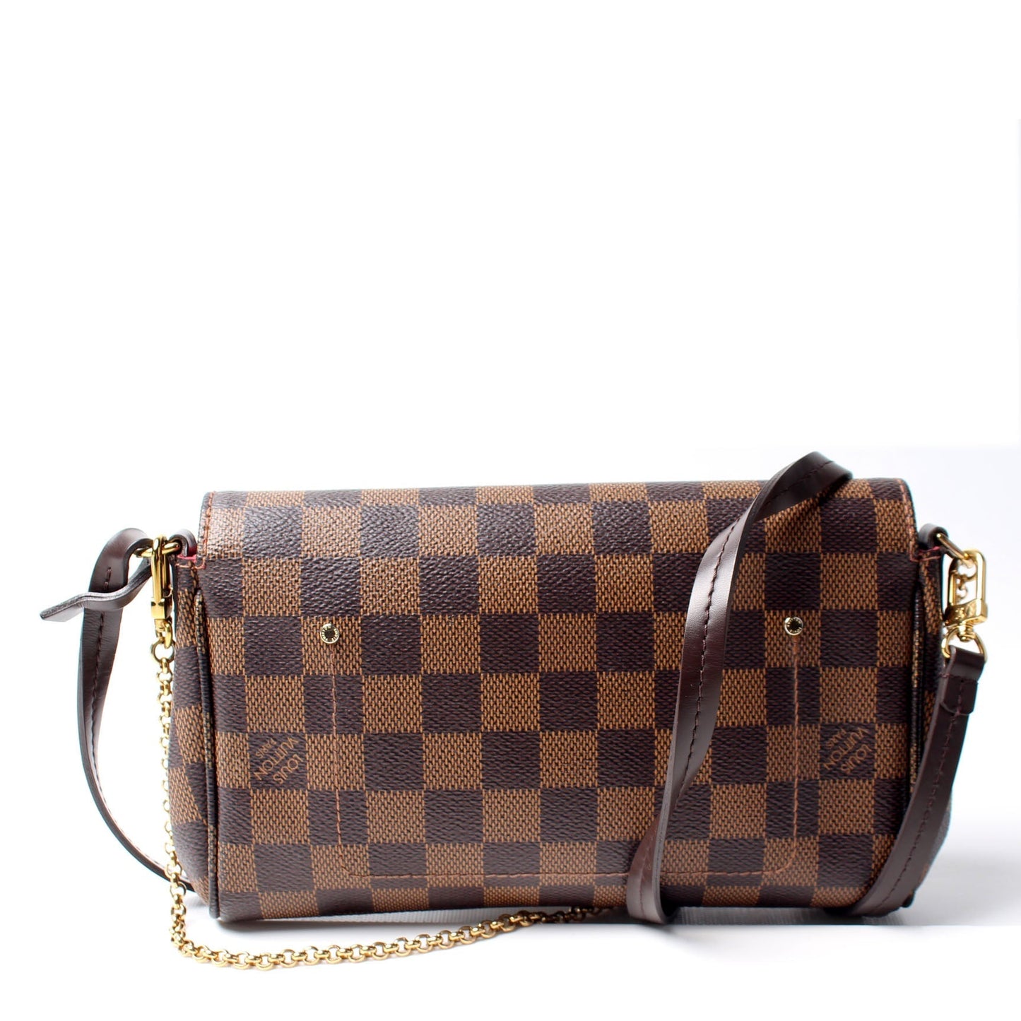 Louis Vuitton Favorite PM Ebene Damier Handbag Damier Ebene