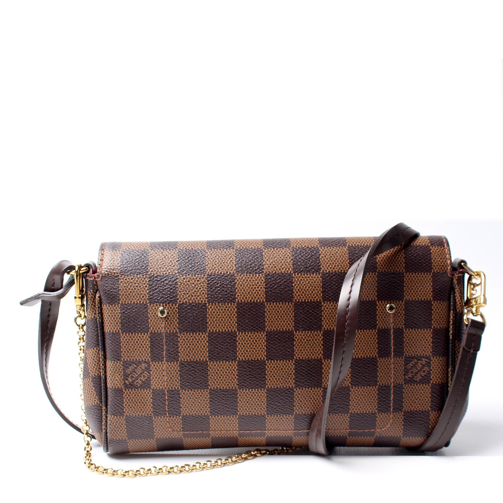 Louis Vuitton Favorite PM Ebene Damier Handbag Damier Ebene