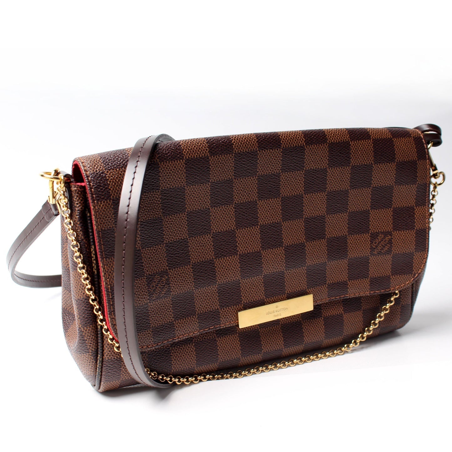 Louis Vuitton Favorite MM Ebene Damier Handbag Ebene 11