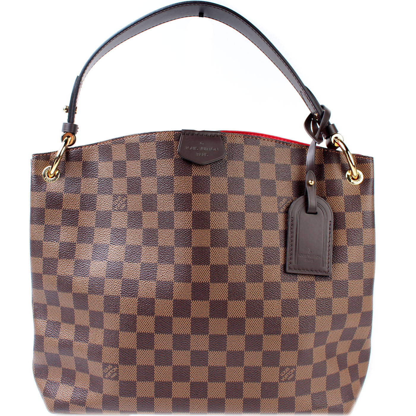Louis Vuitton Graceful PM Ebene Damier Handbag Ebene 13