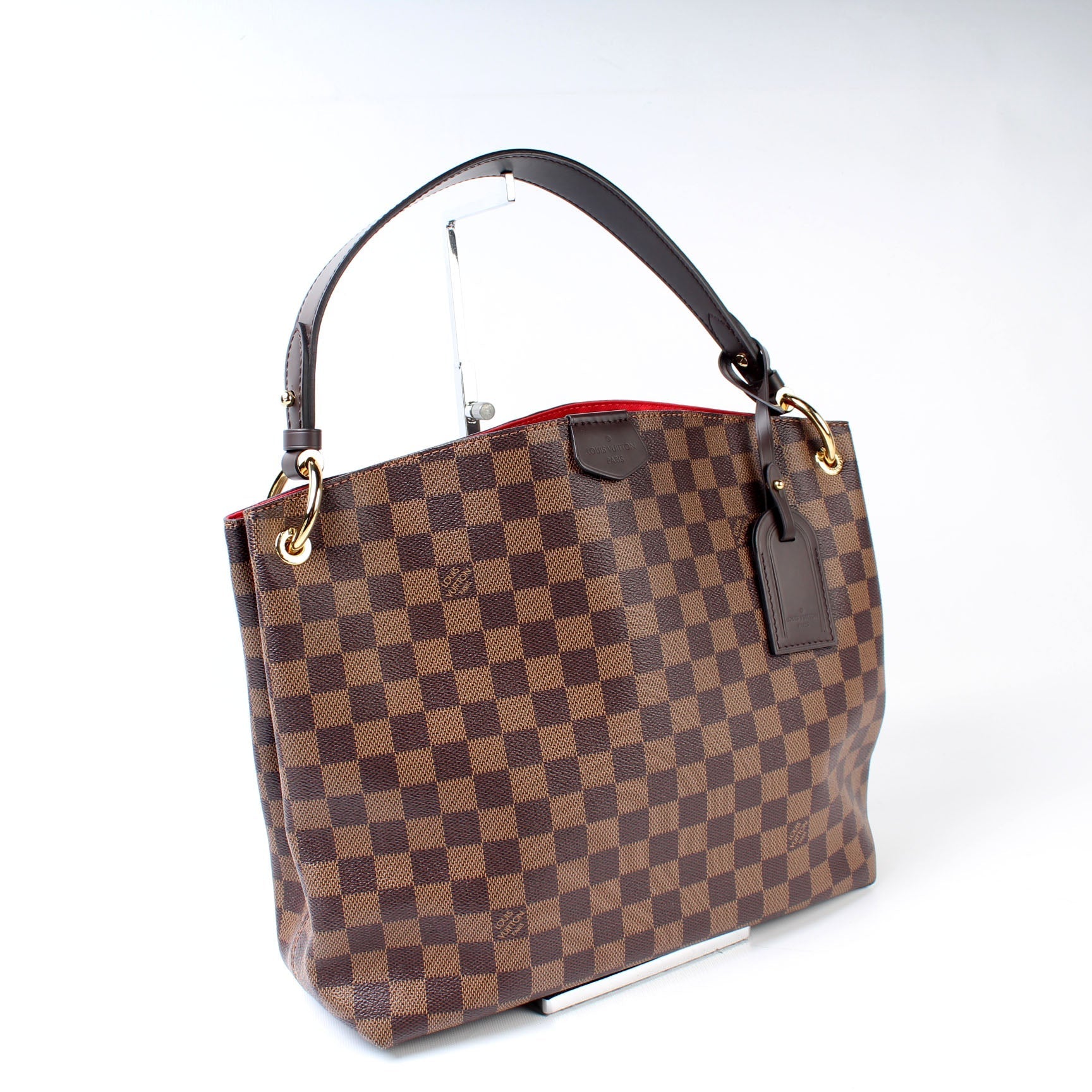 Louis Vuitton Graceful PM Ebene Damier Handbag Ebene 13