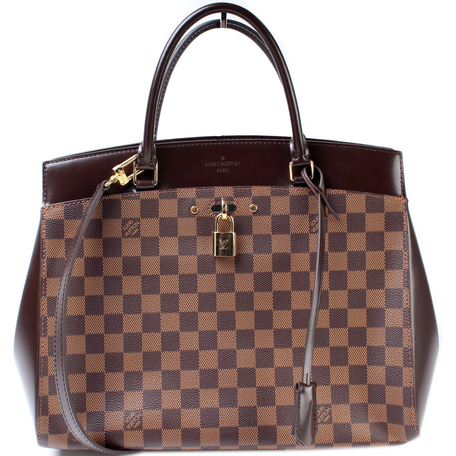 Louis Vuitton Rivoli Ebene MM Damier Handbag