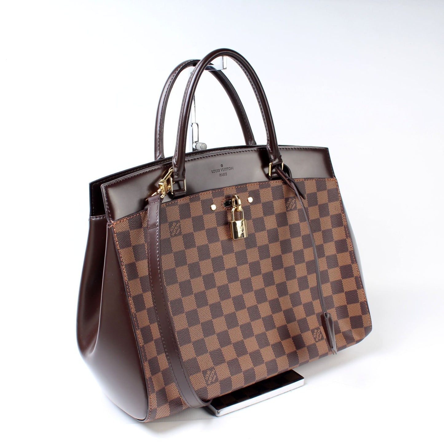 Louis Vuitton Rivoli Ebene MM Damier Handbag