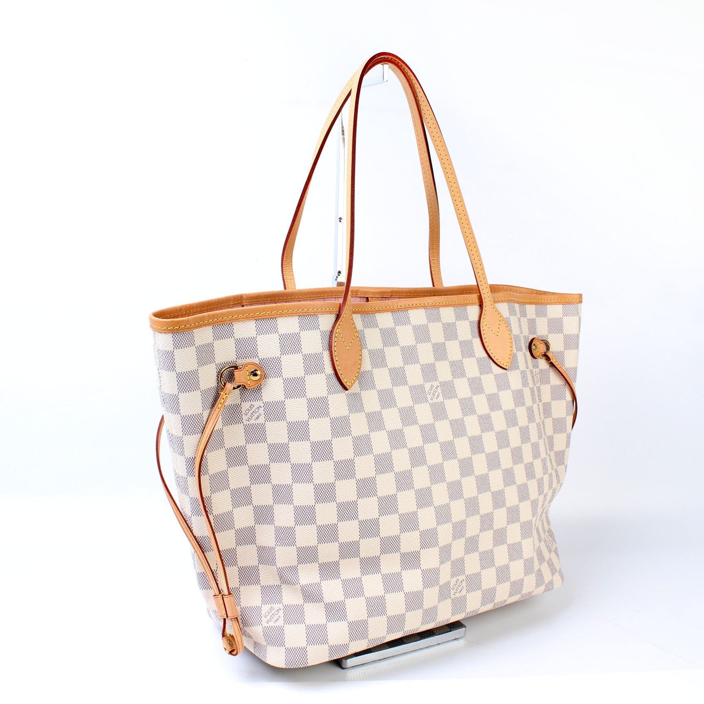 Louis Vuitton Neverfull MM Azur Damier Tote Bag Azur 55