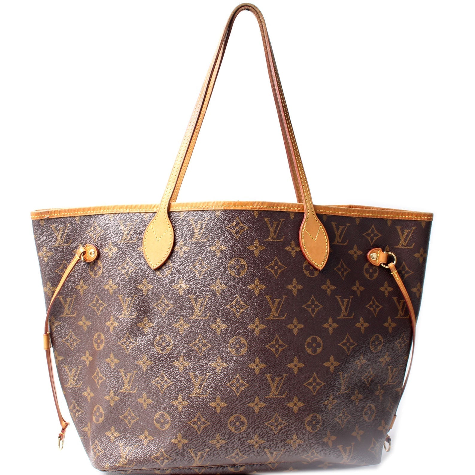 Louis Vuitton Neverfull MM Monogram Tote Bag Monogram 126