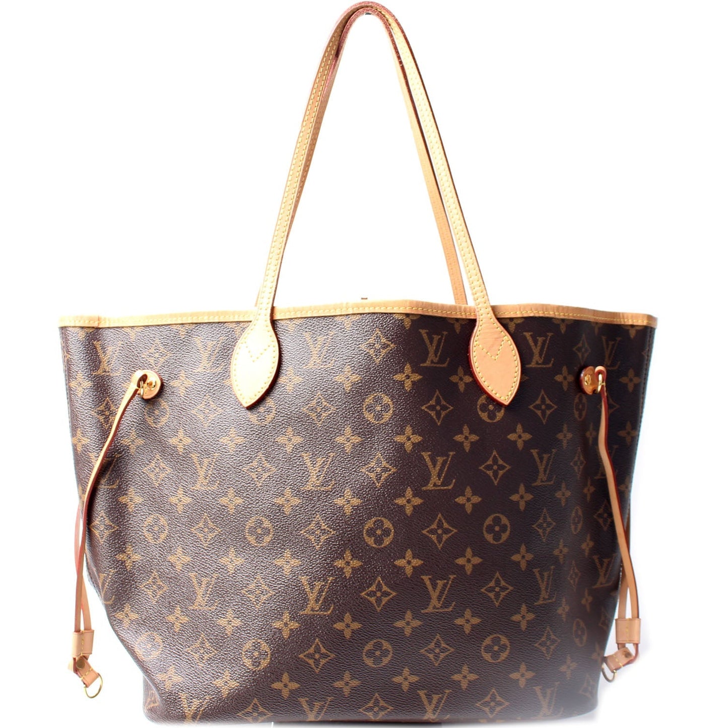 Louis Vuitton Neverfull MM Monogram Tote Bag Monogram 124