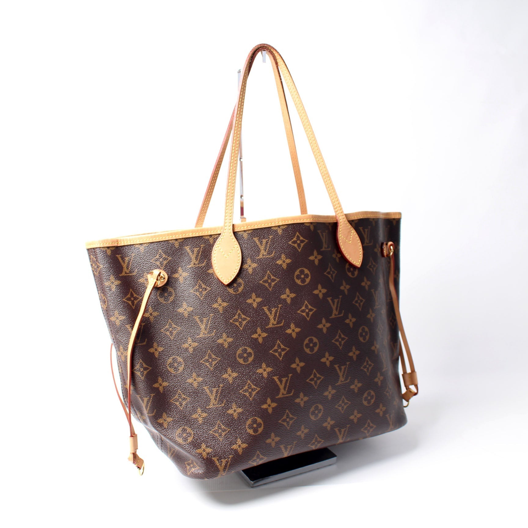 Louis Vuitton Neverfull MM Monogram Tote Bag Monogram 124