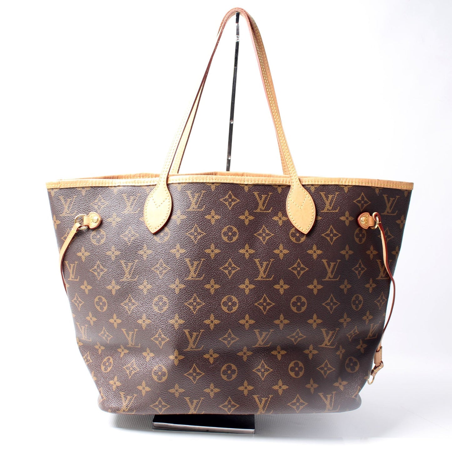 Louis Vuitton Neverfull MM Monogram Tote Bag Monogram 124
