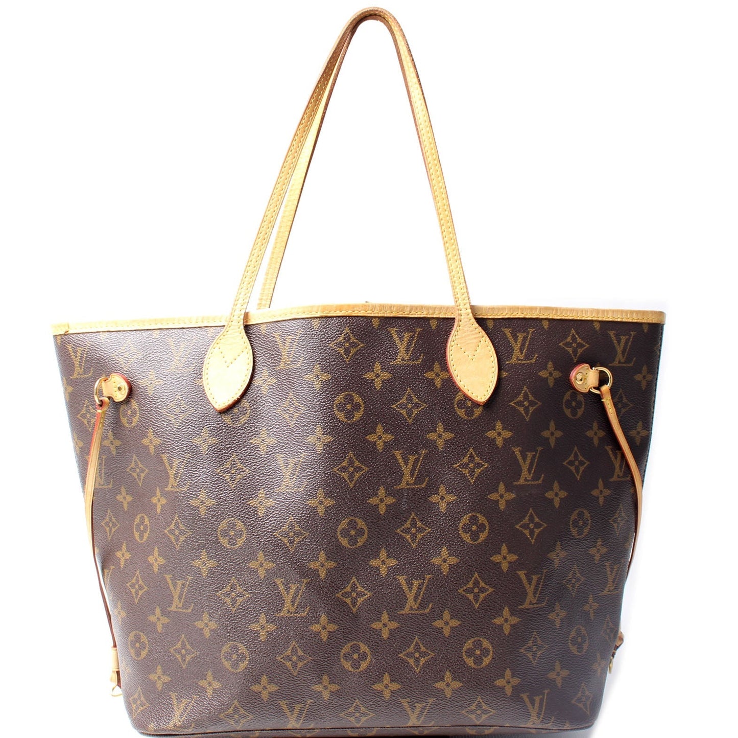 Louis Vuitton Neverfull MM Monogram Tote Bag Monogram 125