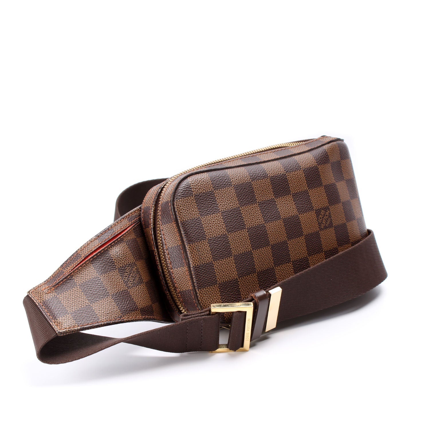 Louis Vuitton Geronimos Ebene Damier Handbag Ebene 12