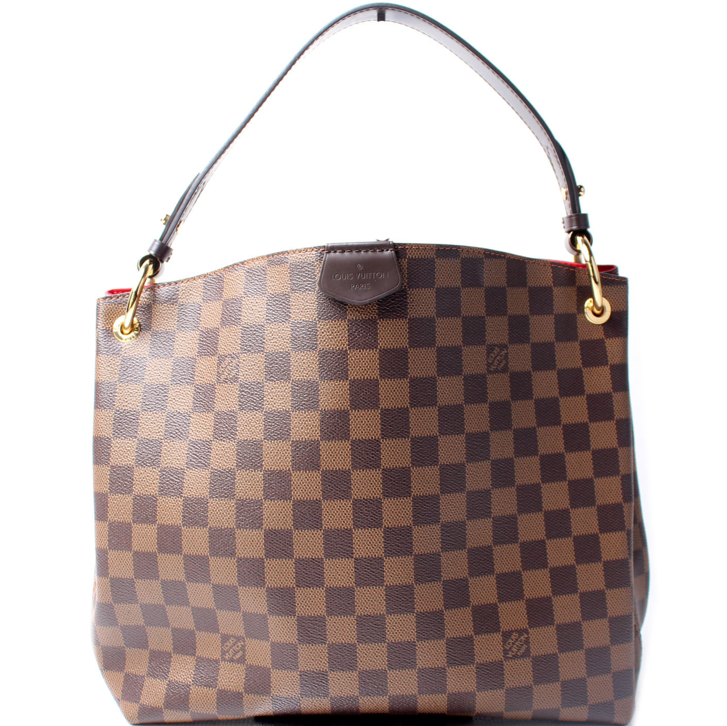 Louis Vuitton Graceful PM Ebene Damier Handbag Ebene 14