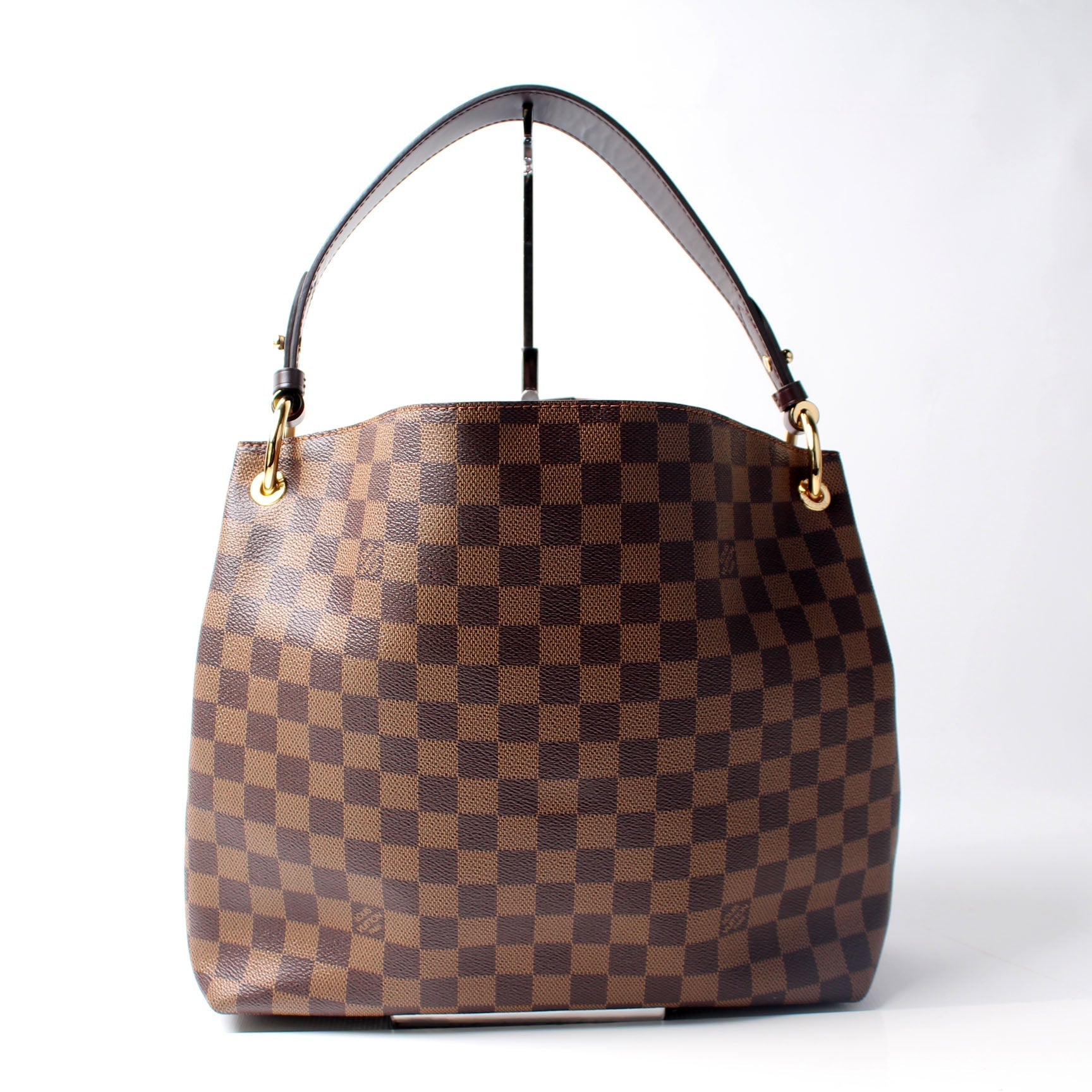Louis Vuitton Graceful PM Ebene Damier Handbag Ebene 14