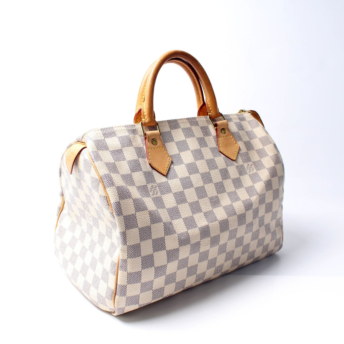 Louis Vuitton Speedy 30 Azur Damier Handbag Azur 1