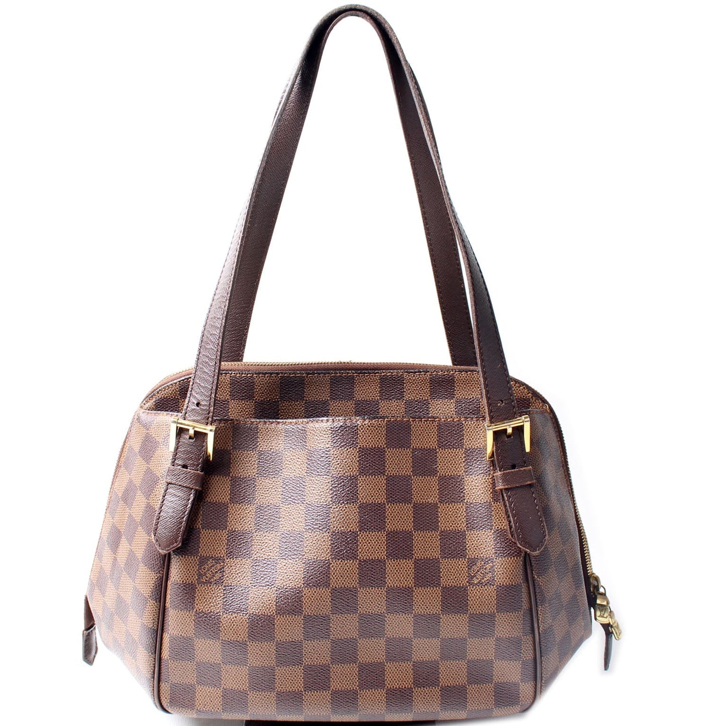 Louis Vuitton Belem MM Ebene Damier Handbag