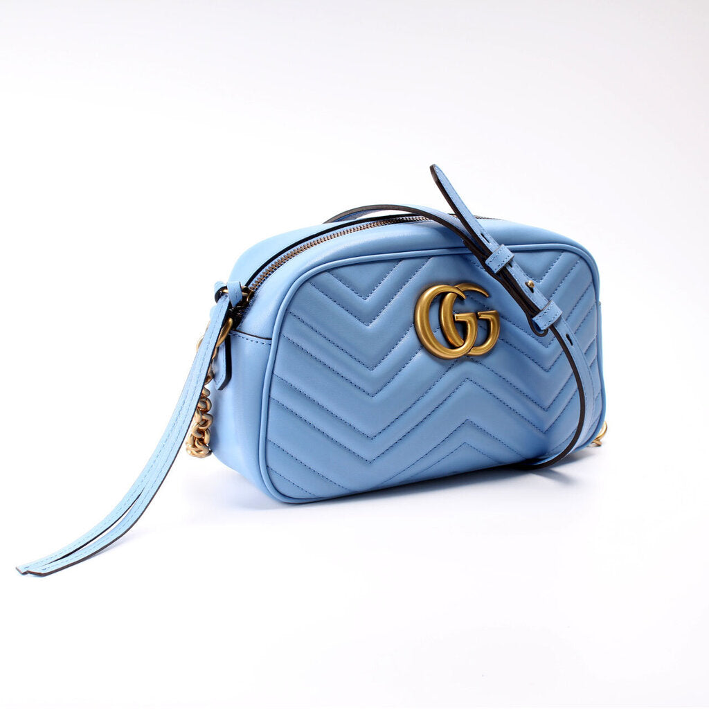 Gucci Marmont Camera Leather Small Crossbody Bag Camera 17