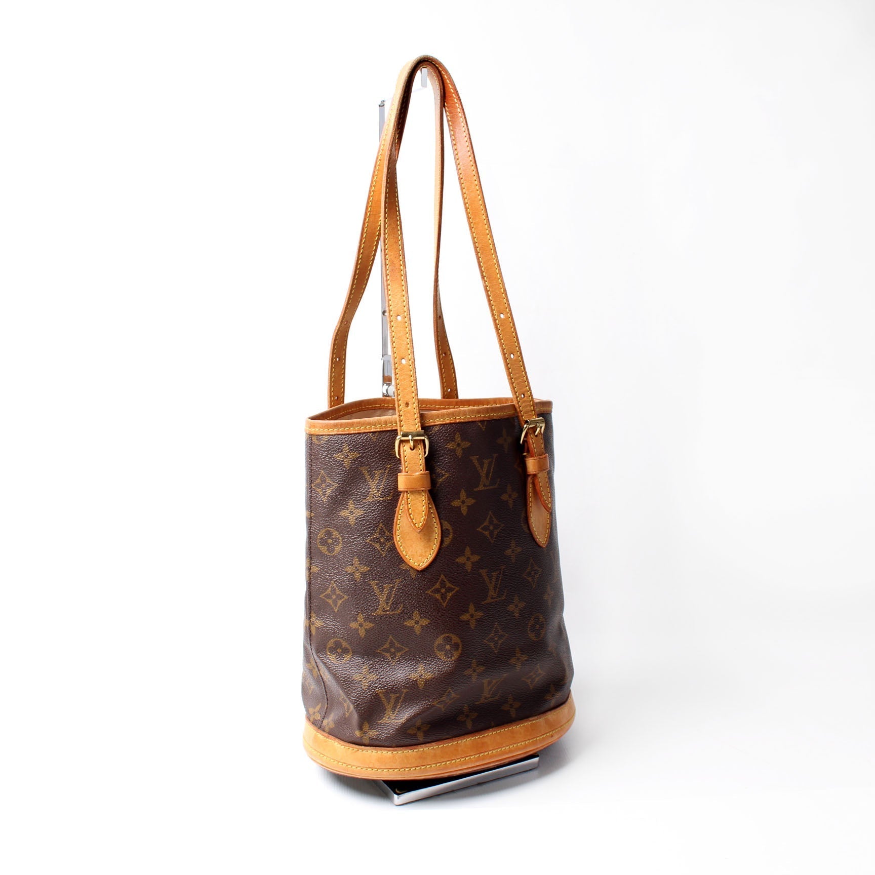 Louis Vuitton Petit Bucket Monogram Bucket Bag Monogram 6