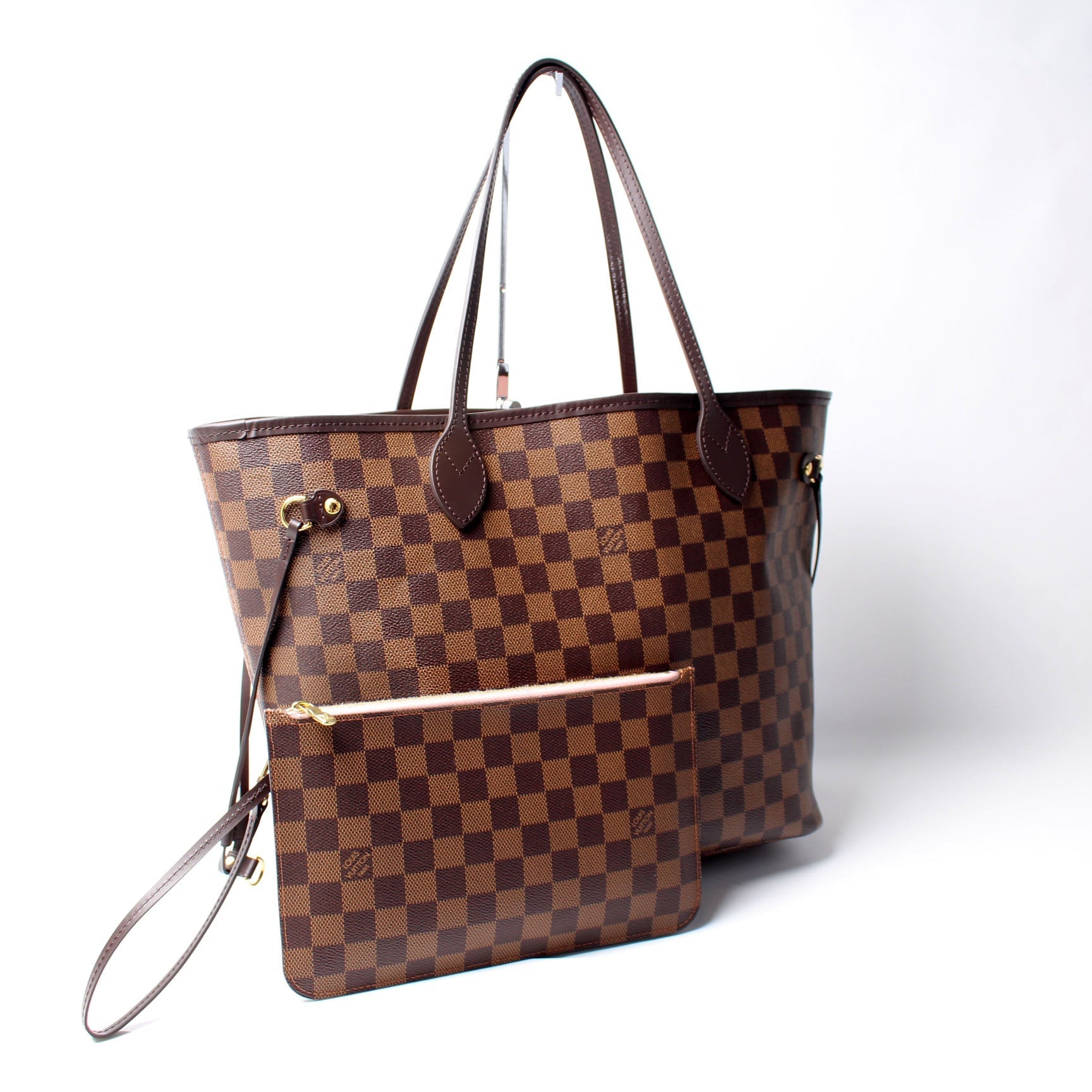 Louis Vuitton Neverfull MM W Ebene Damier Wallet Case Ebene 3