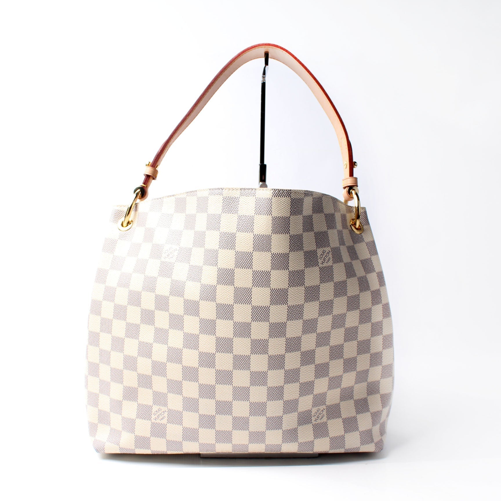 Louis Vuitton Graceful PM Azur Damier Handbag Azur 7