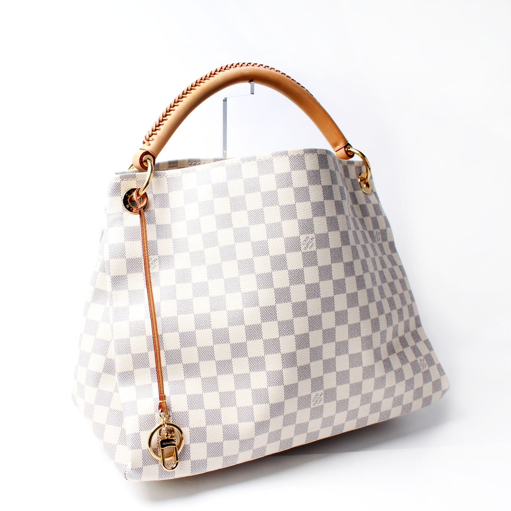 Louis Vuitton Artsy MM Azur Damier Handbag Azur 11
