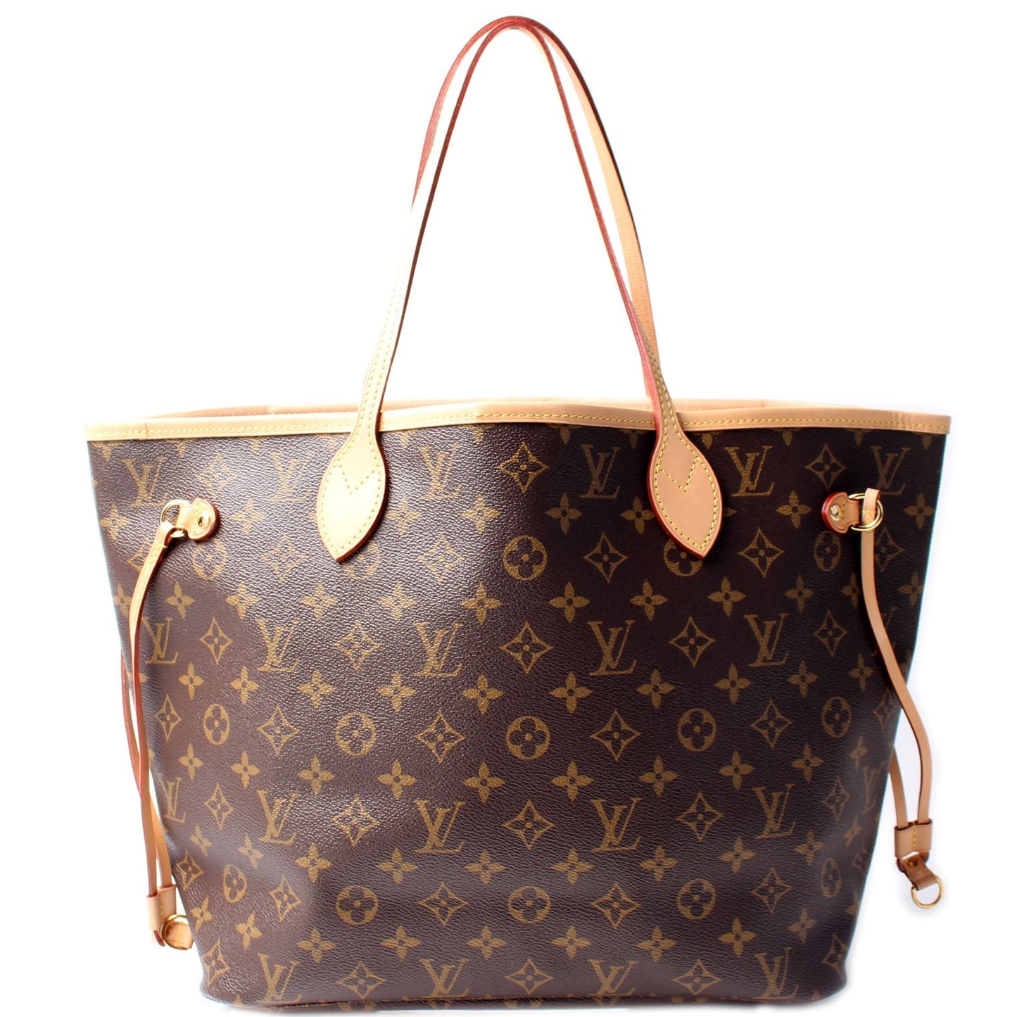 Louis Vuitton Neverfull MM Monogram Tote Bag Monogram 133