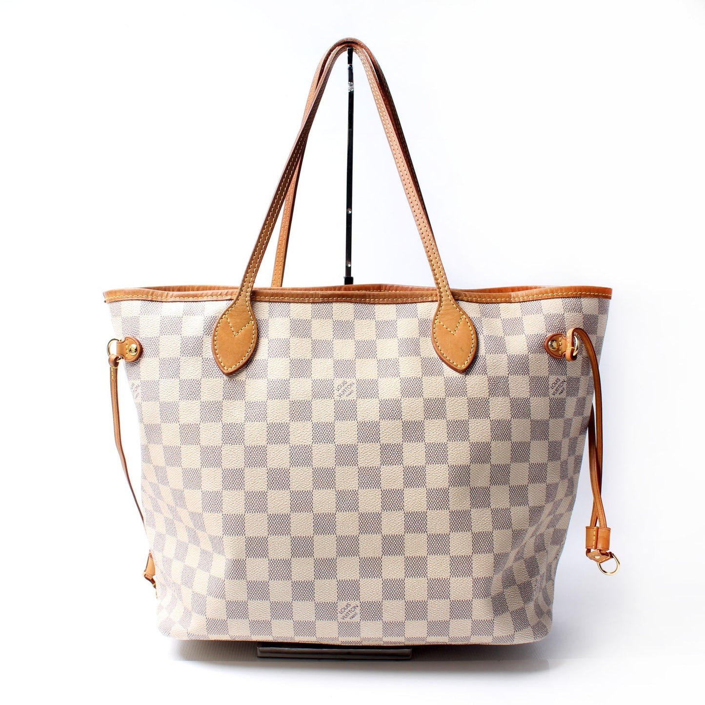 Louis Vuitton Neverfull MM Azur Damier Tote Bag Azur 63
