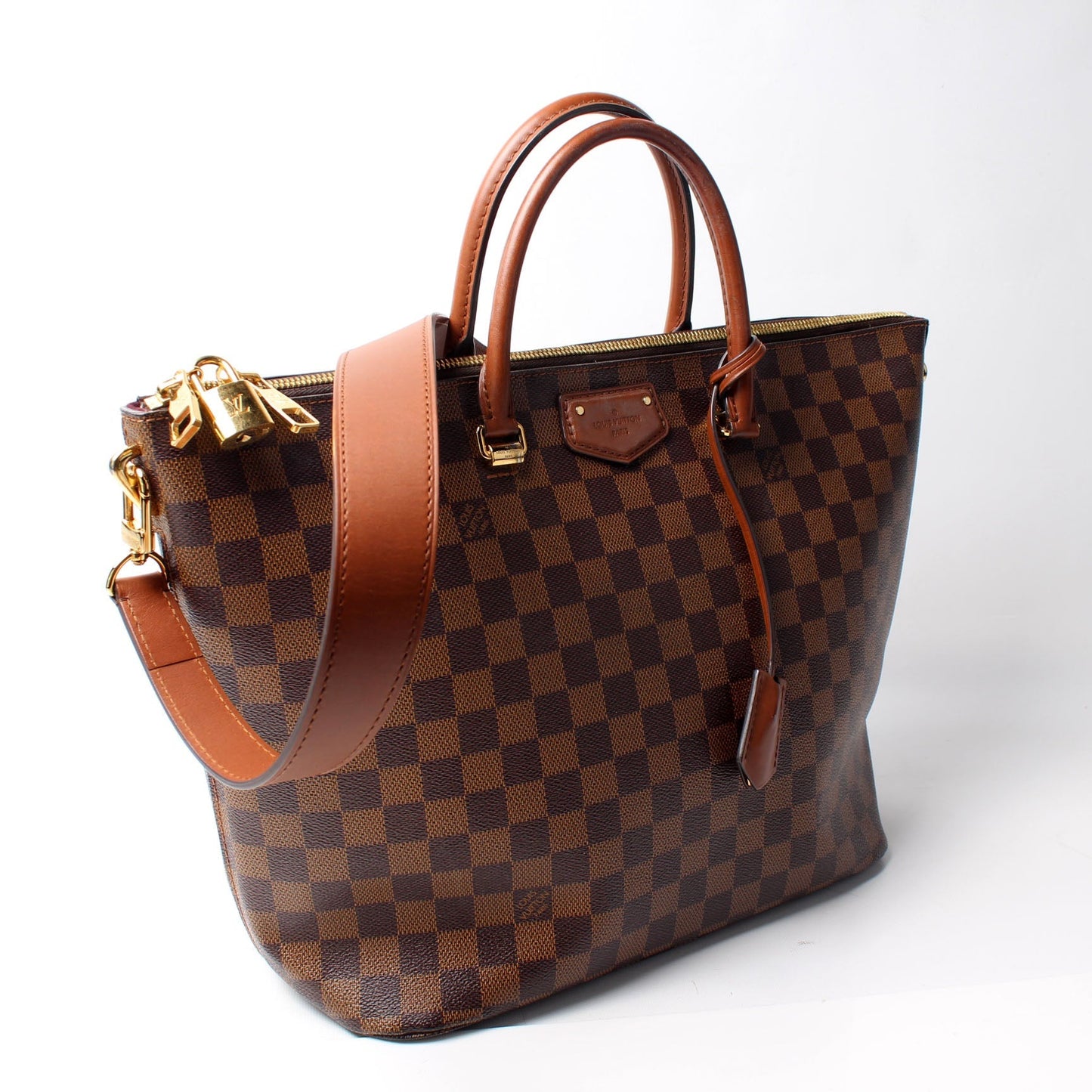 Louis Vuitton Belmont Ebene Damier Handbag Ebene 3