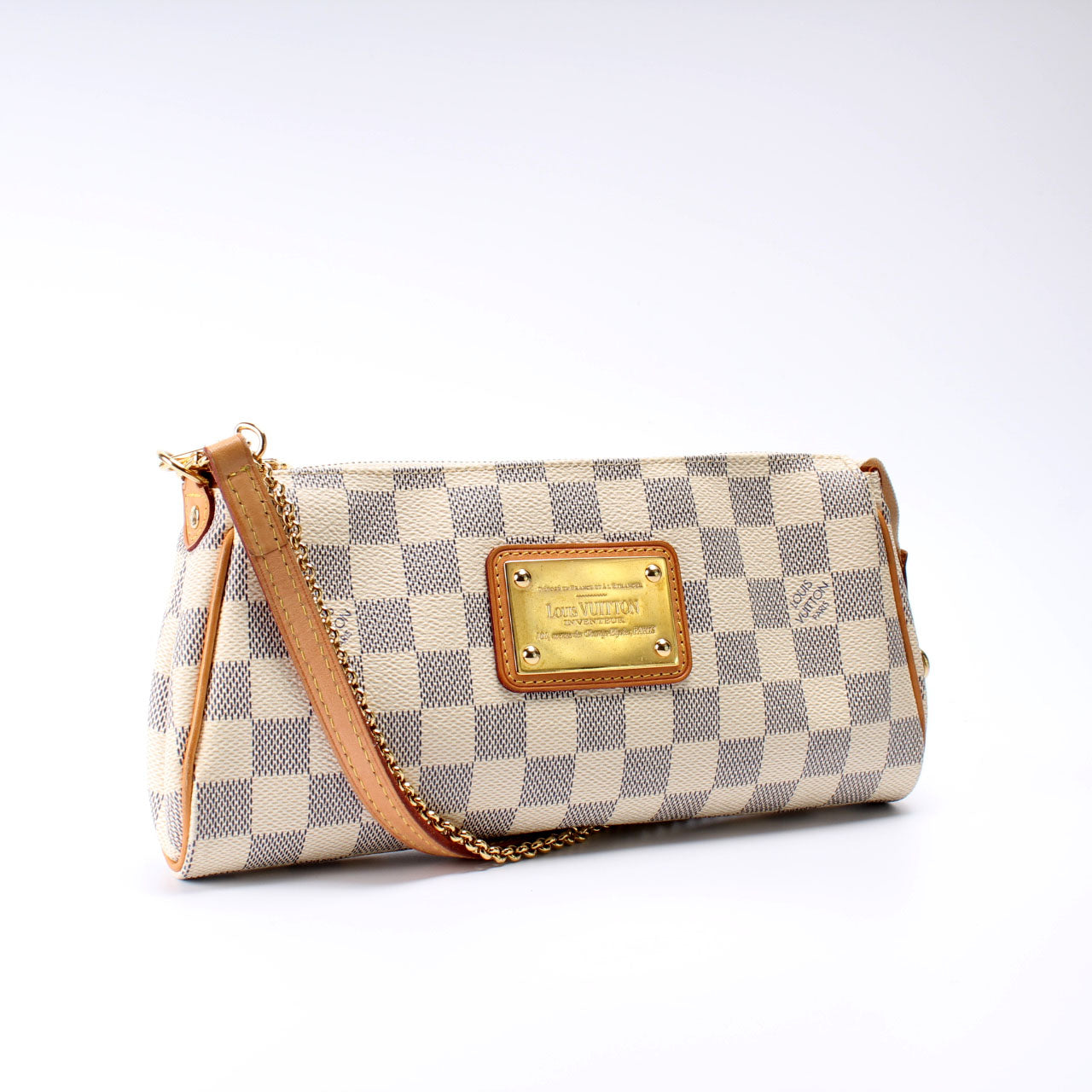 Louis Vuitton Eva Azur Damier Clutch Bag