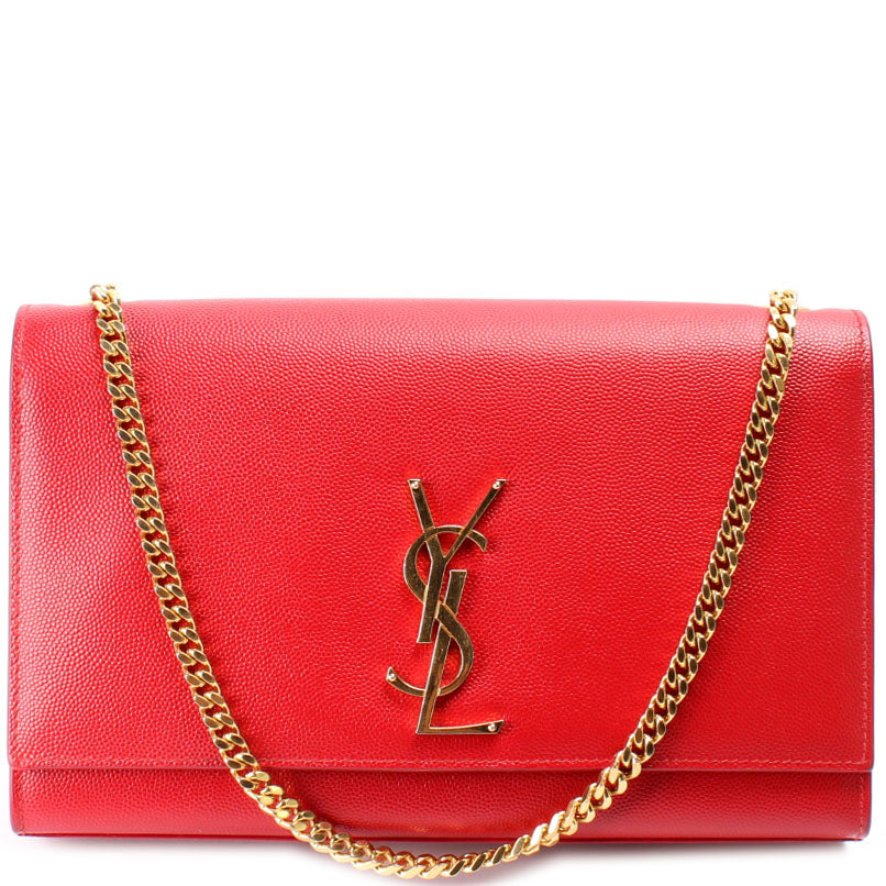 YSL Saint Laurent Kate Satchel Grain Bag Medium Satchel Bag Grain Medium 364023
