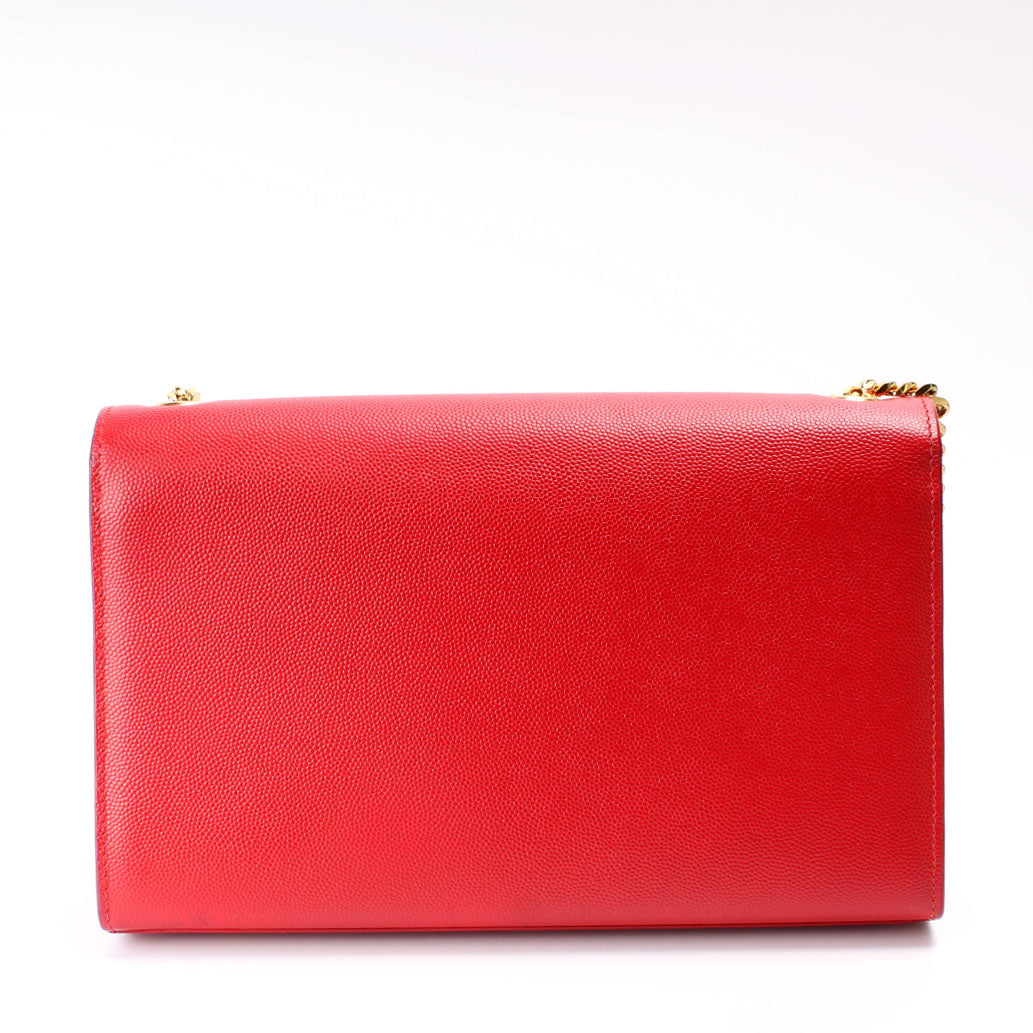 YSL Saint Laurent Kate Satchel Grain Bag Medium Satchel Bag Grain Medium 364023