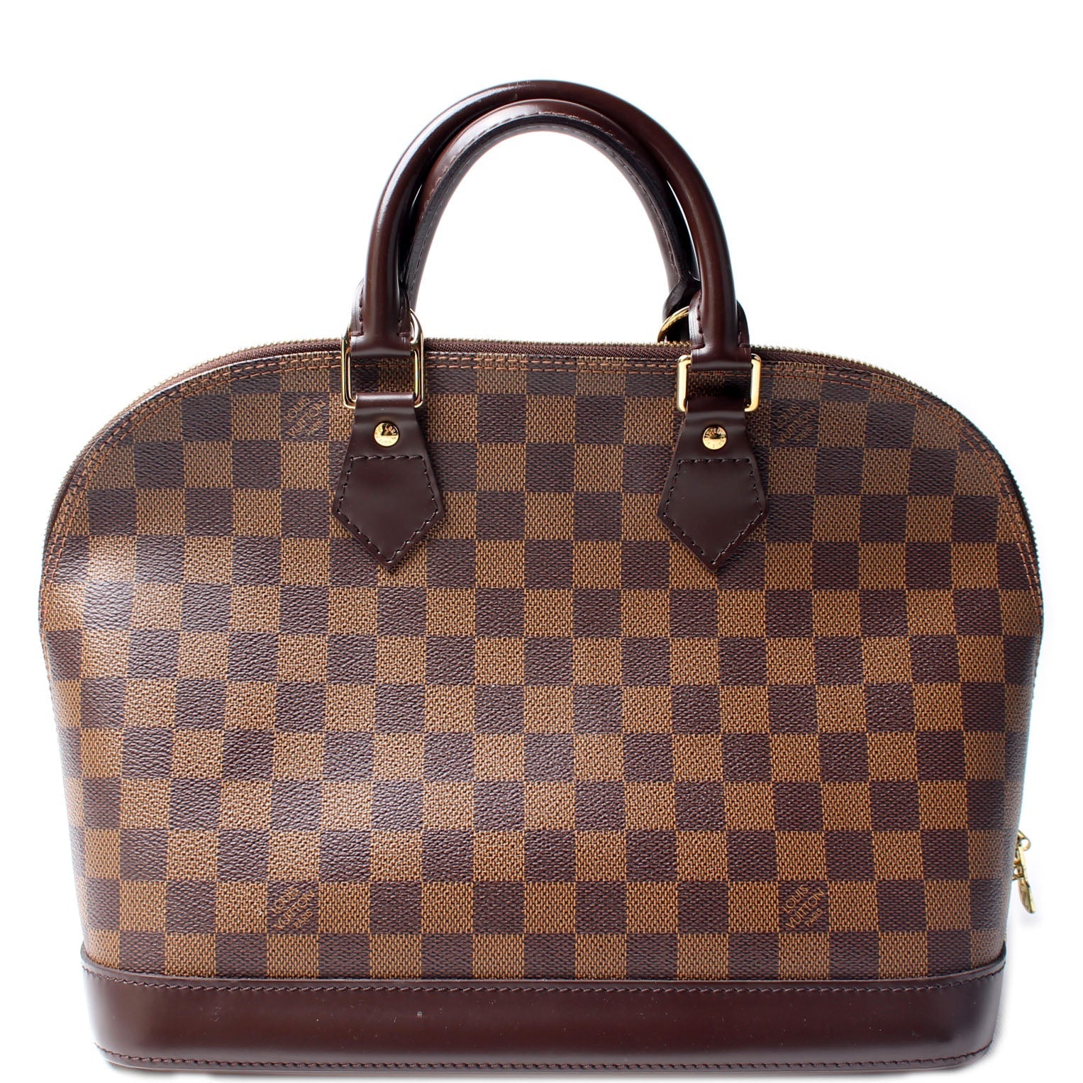 Louis Vuitton Alma PM Ebene Older Damier Handbag