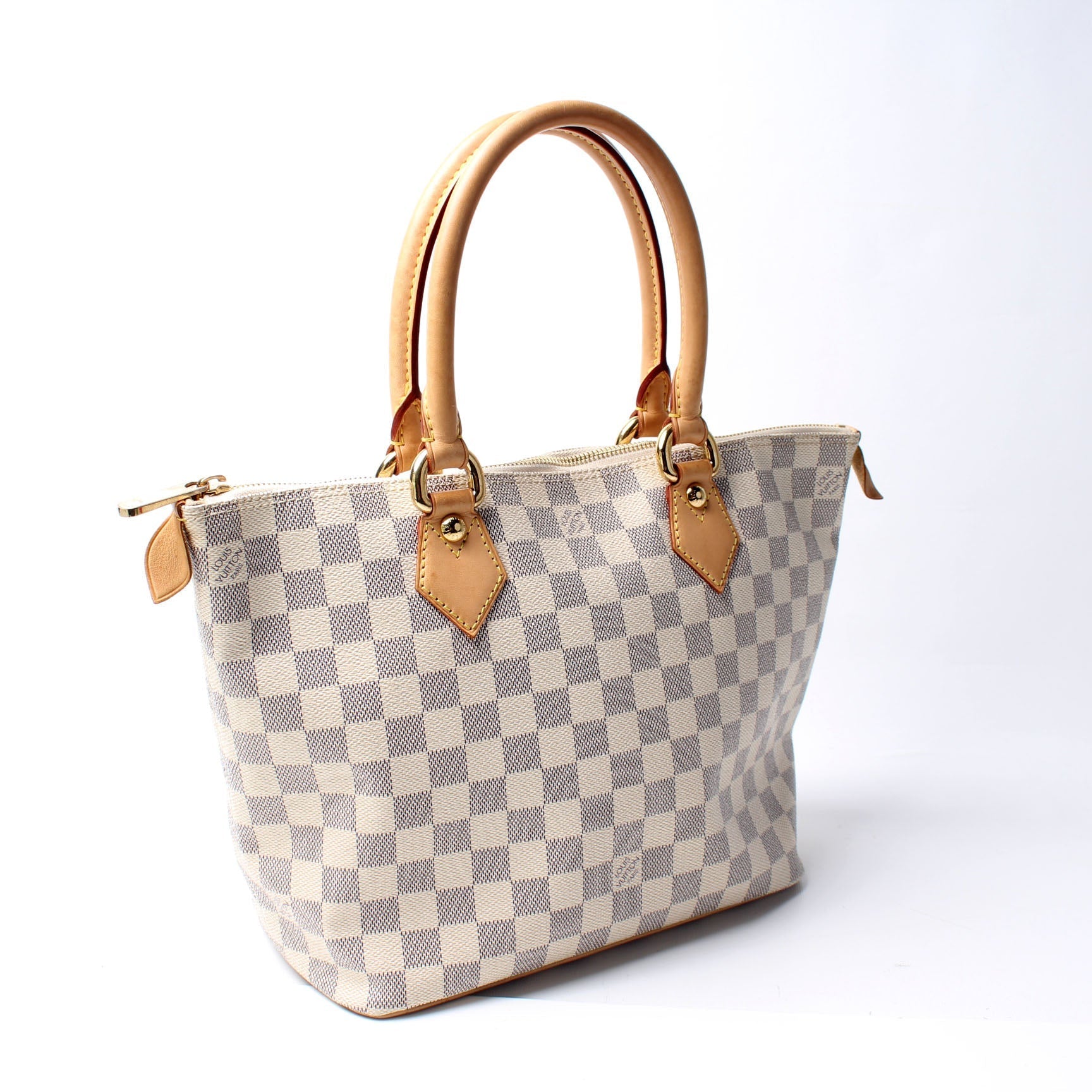 Louis Vuitton Saleya Azur PM Damier Handbag Azur 5
