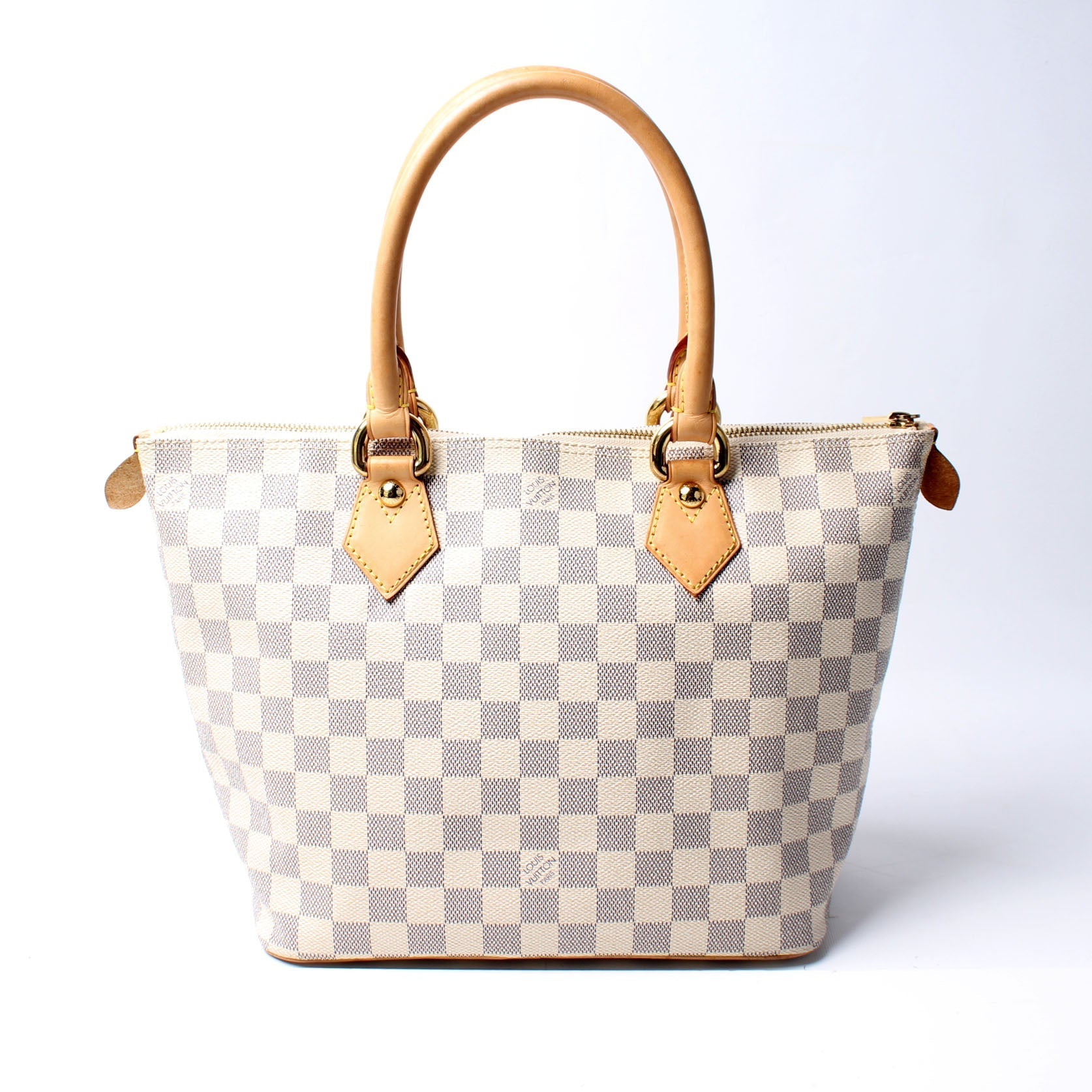 Louis Vuitton Saleya Azur PM Damier Handbag Azur 5