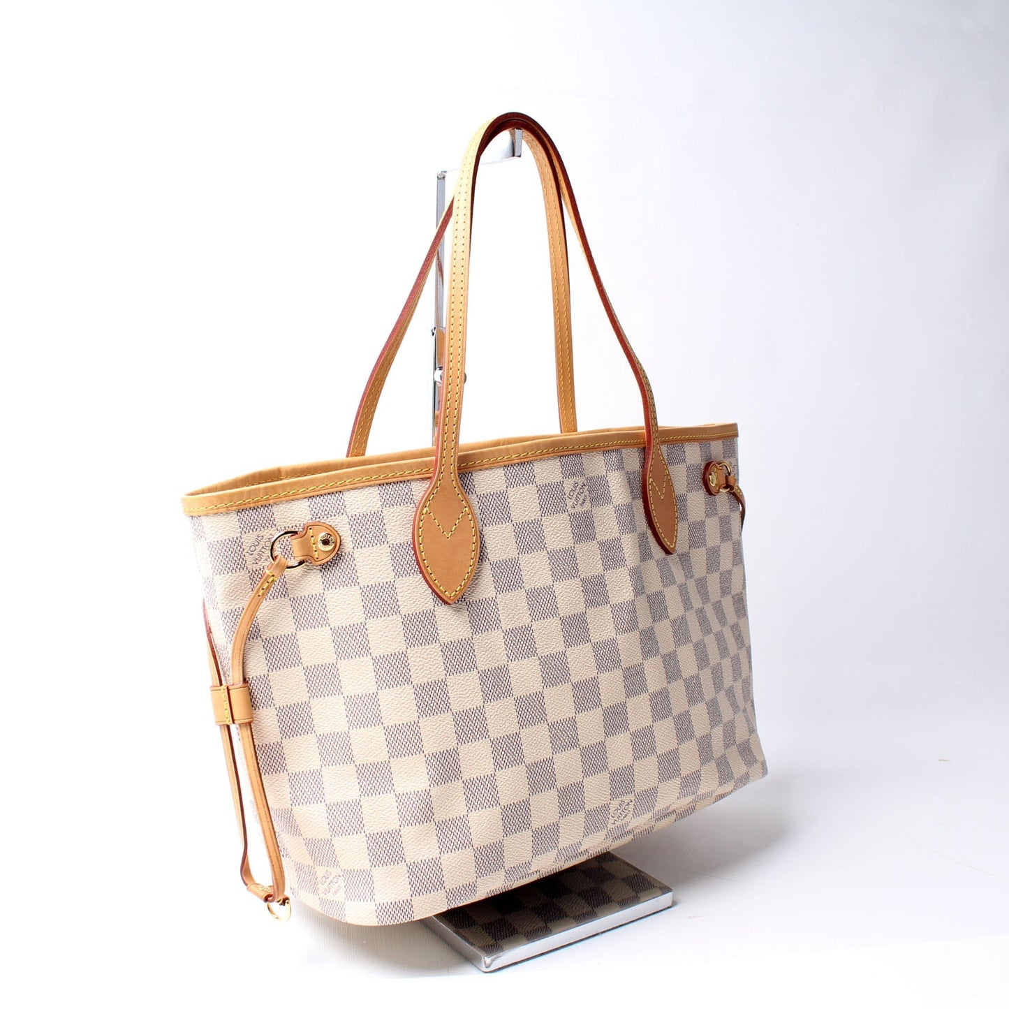 Louis Vuitton Neverfull PM Azur Damier Tote Bag Azur 3