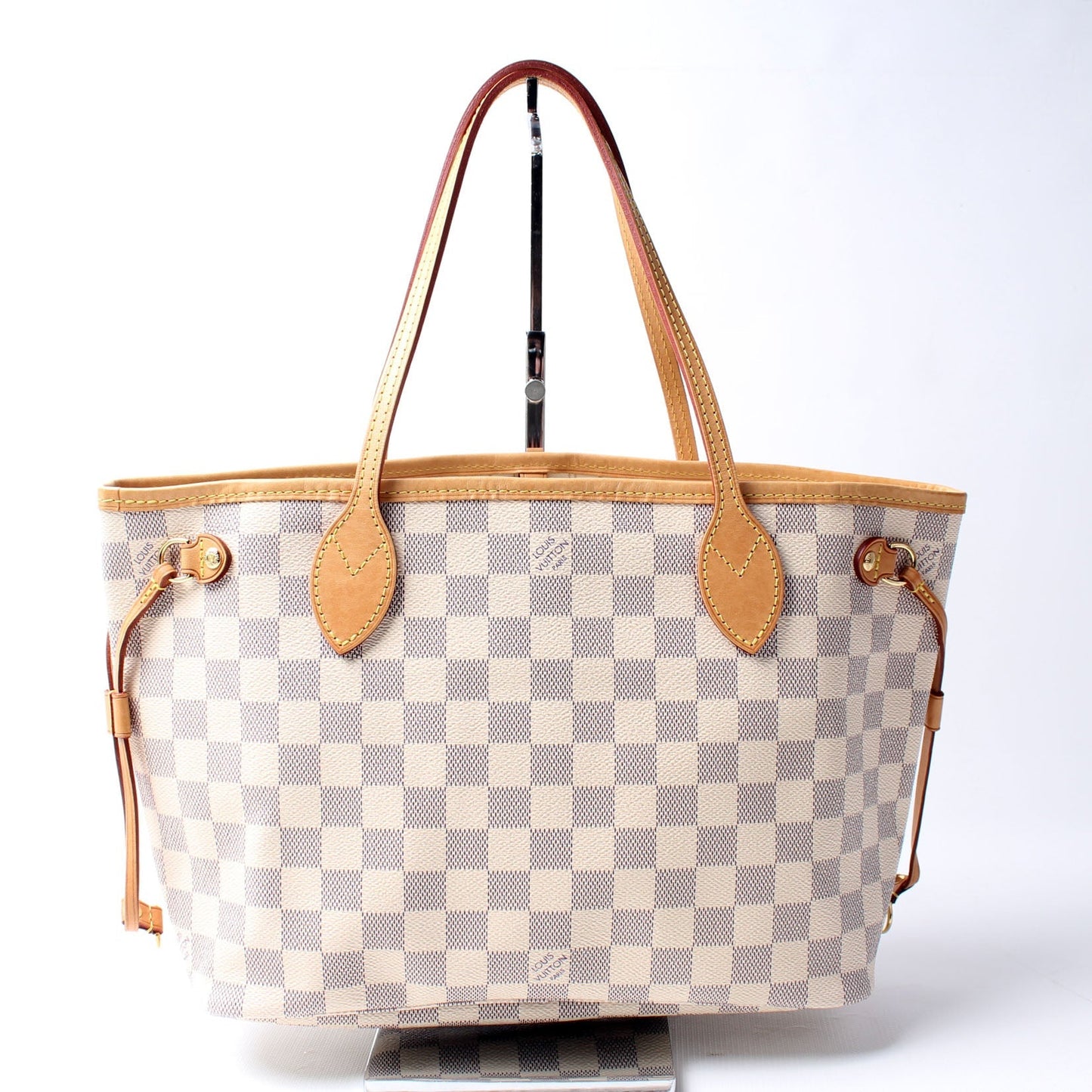 Louis Vuitton Neverfull PM Azur Damier Tote Bag Azur 3