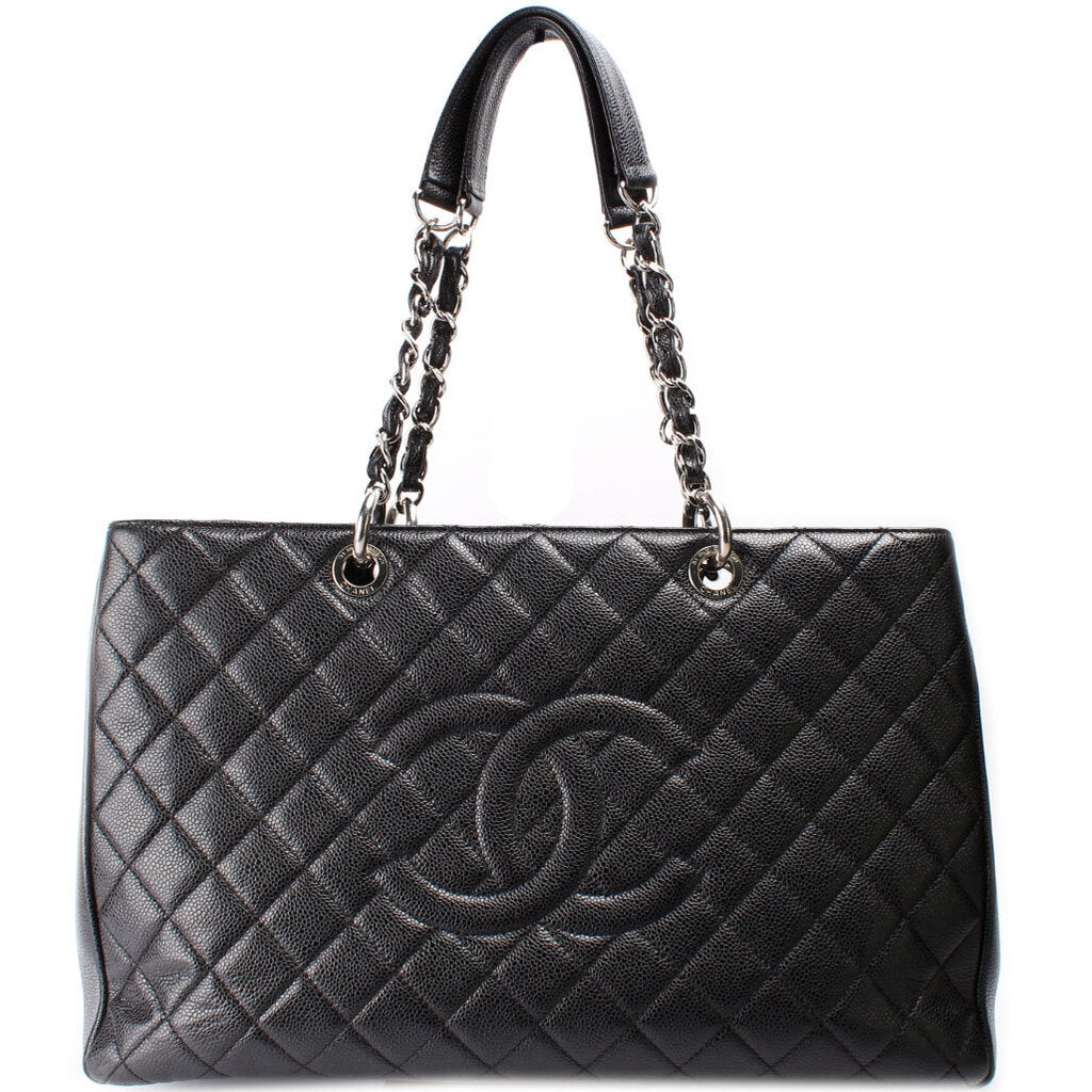 Chanel Grand Shopping XL Caviar 15M Tote Bag