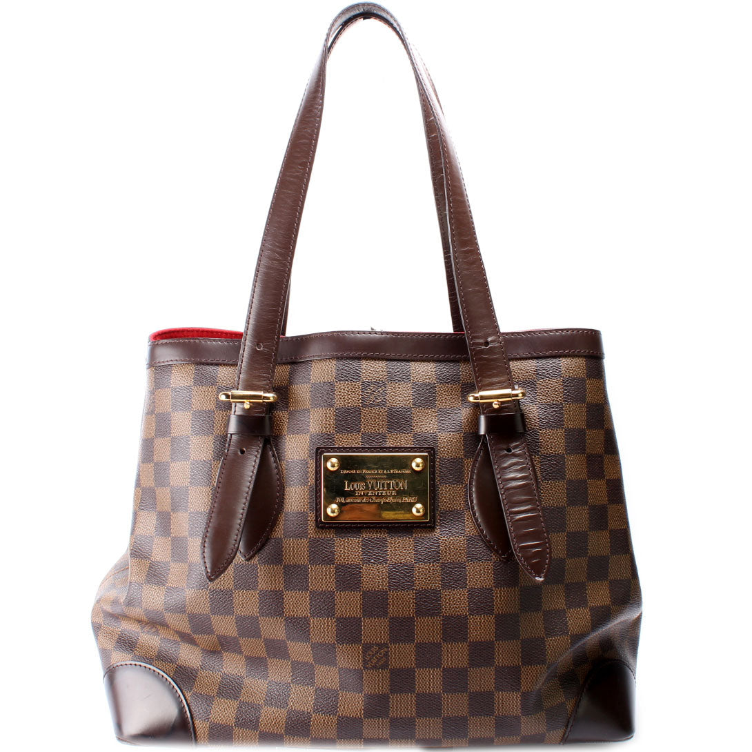 Louis Vuitton Hampstead MM Ebene Damier Handbag Ebene 22