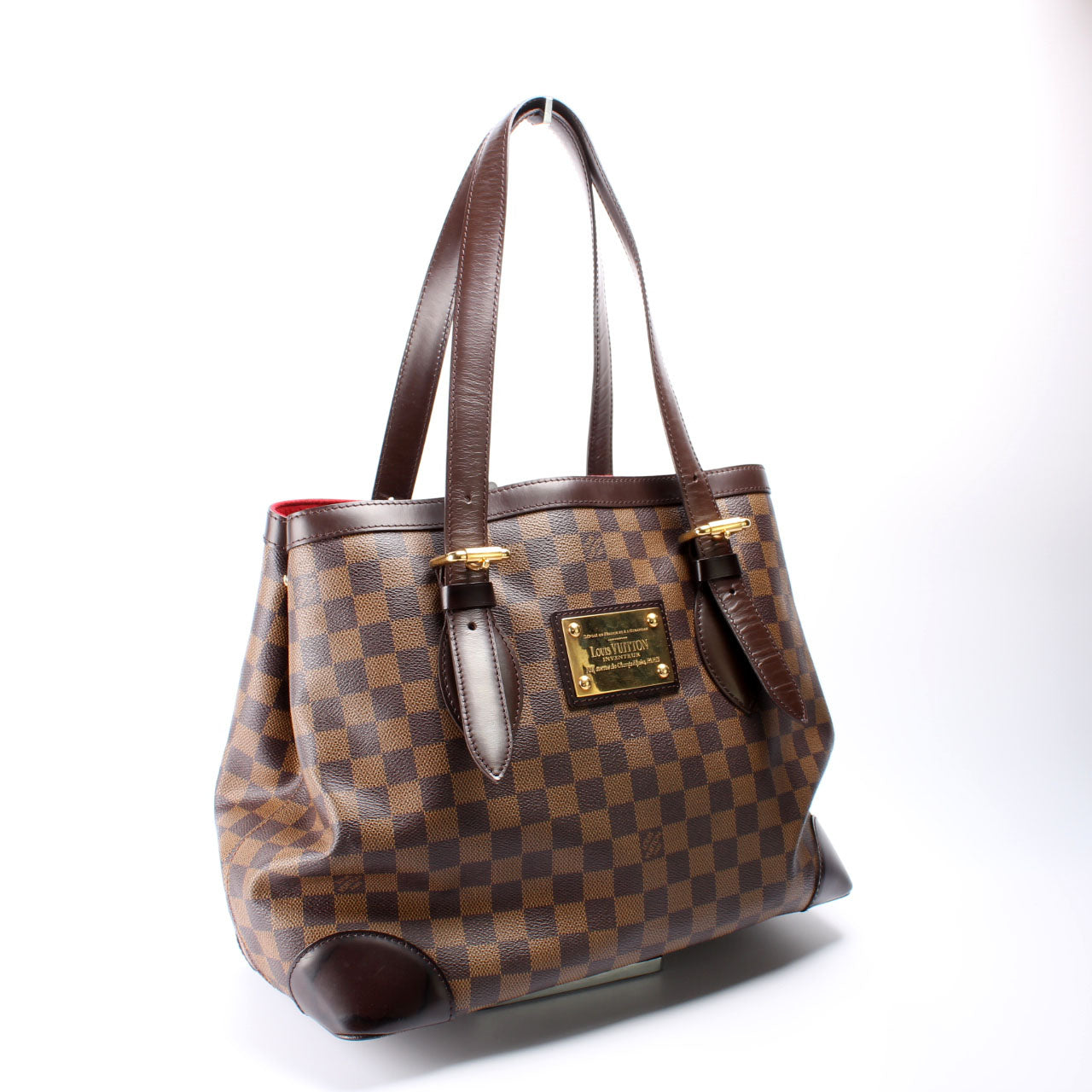 Louis Vuitton Hampstead MM Ebene Damier Handbag Ebene 22